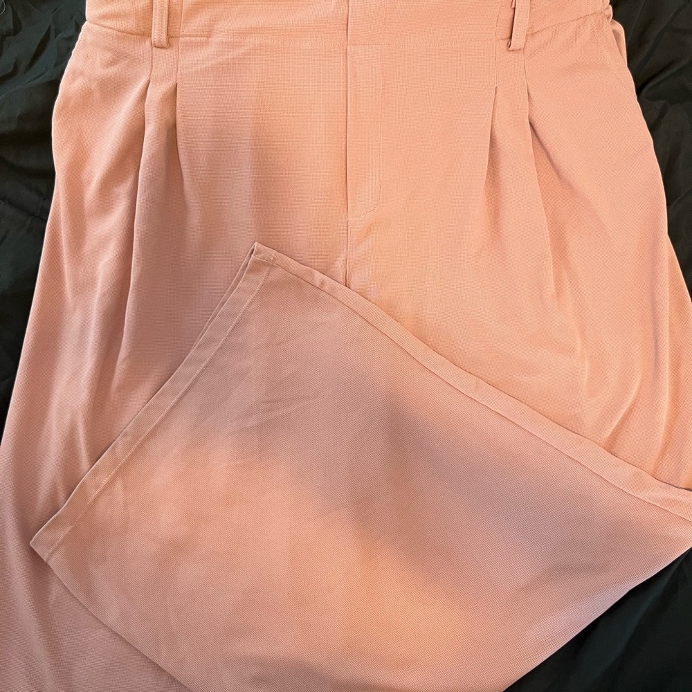 HALARA Women's Wide Leg Pants in Soft Pink
